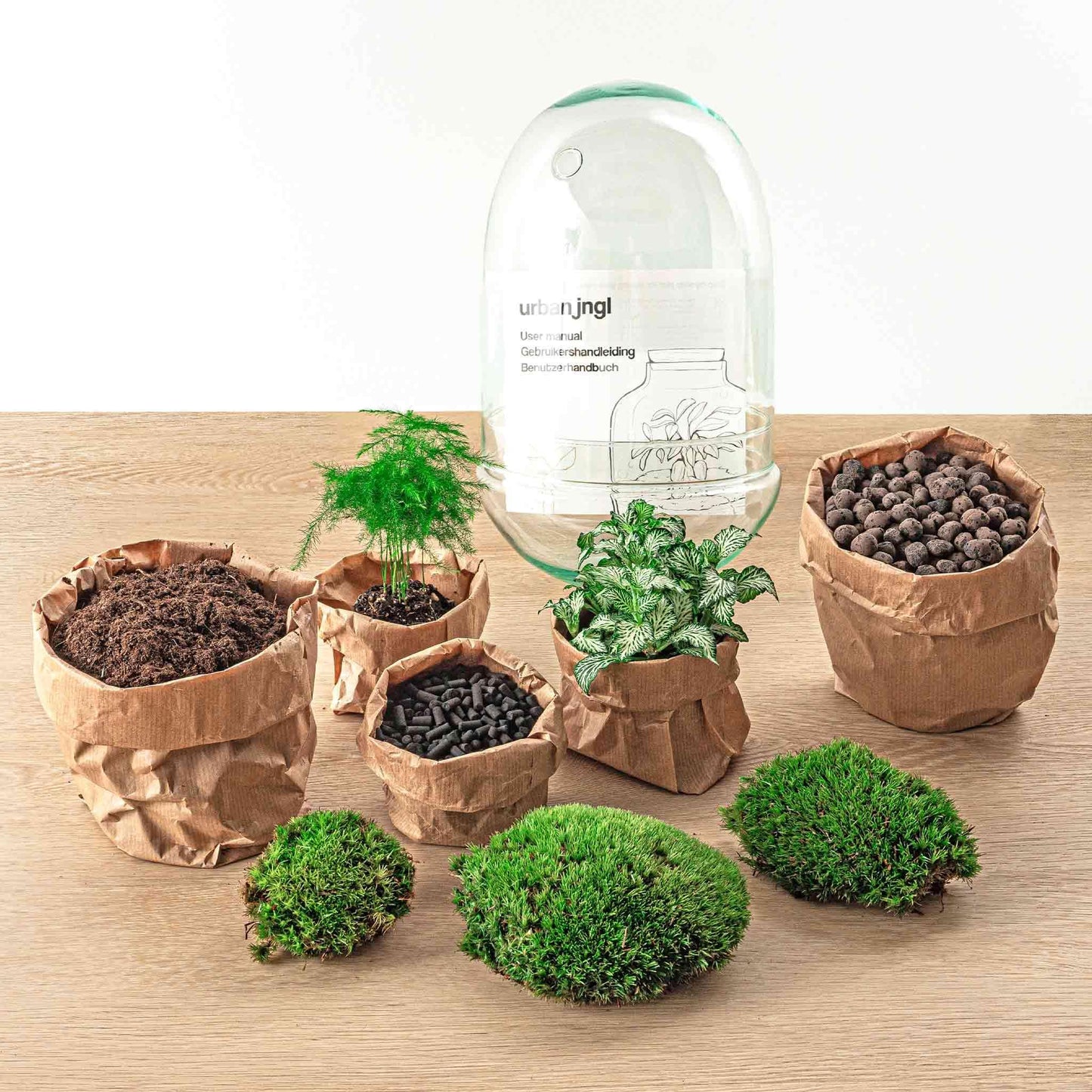 Doe-Het-Zelf terrarium - Ei XL - ↕ 30 cm